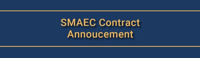 SMAEC Contract Announcment